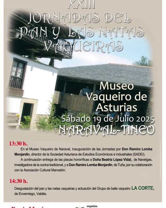 Jornadas del Pan y las Natas Vaqueiras 2025 en Naraval