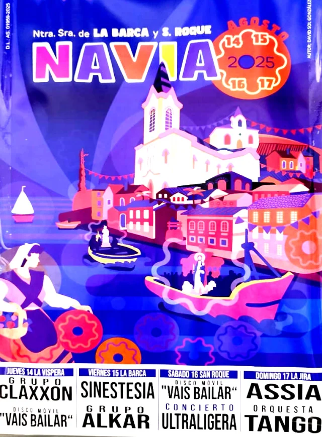 Fiestas de Nuestra Señora de la Barca y San Roque 2025 en Navia