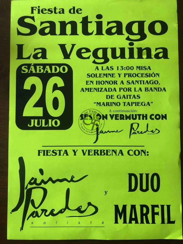 Fiesta de Santiago 2025 en A Viguí