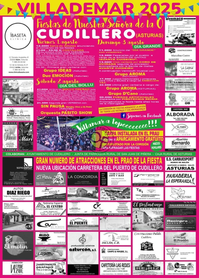 Fiestas de Nuestra Señora de la O en Villademar 2025