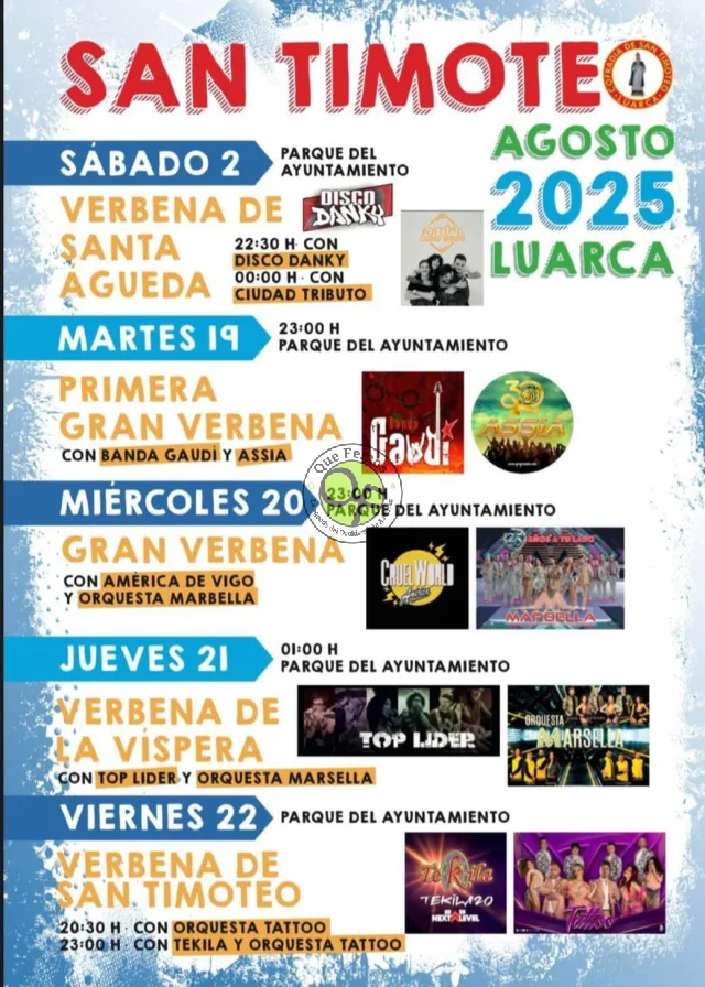 San Timoteo 2025