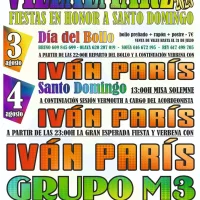 Fiestas de Santo Domingo 2025 en Villalmarzo