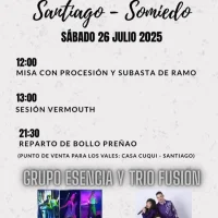 Fiestas de Santiago 2025 en Somiedo