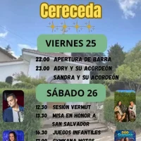 Fiestas de San Salvador 2025 en Cereceda