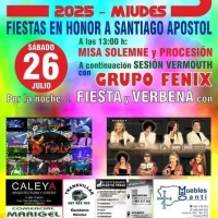 Fiestas de Santiago 2025 en Villar de Miudes
