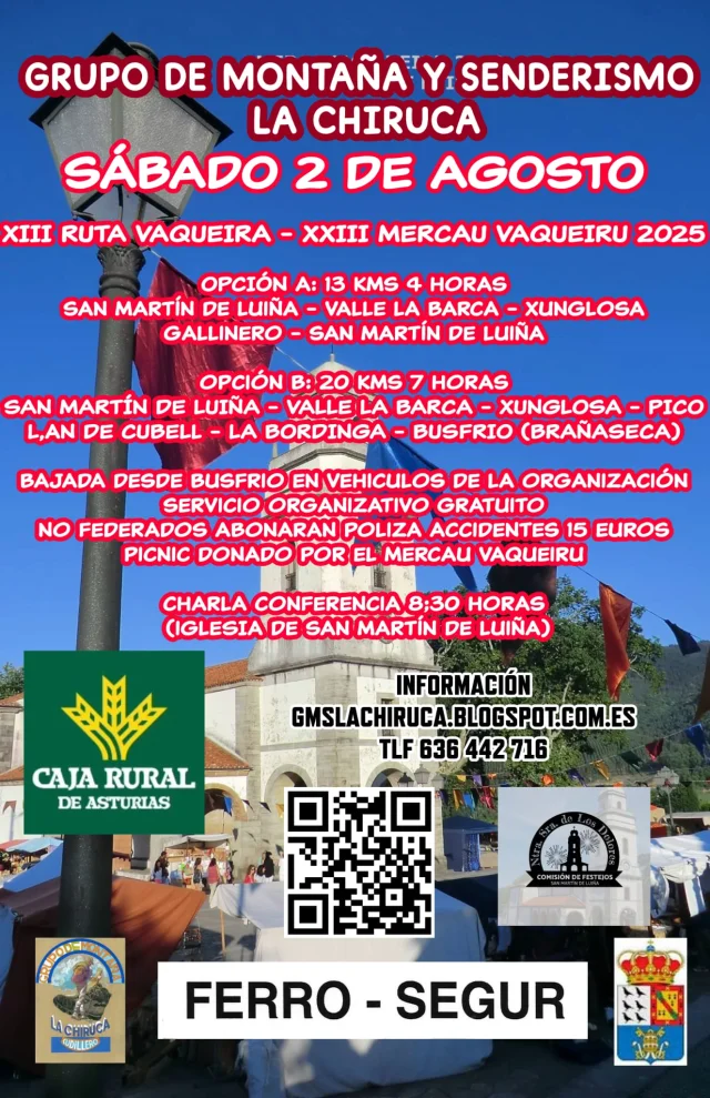 XIII Ruta Vaqueira con el Grupo de Montaña La Chiruca 2025