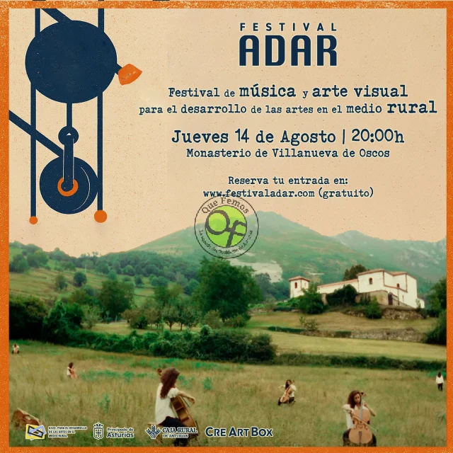 El Festival ADAR hará una parada en Villanueva de Oscos