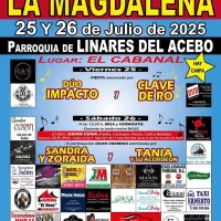 Fiestas de la Magdalena 2025 en la parroquia de Linares del Acebo