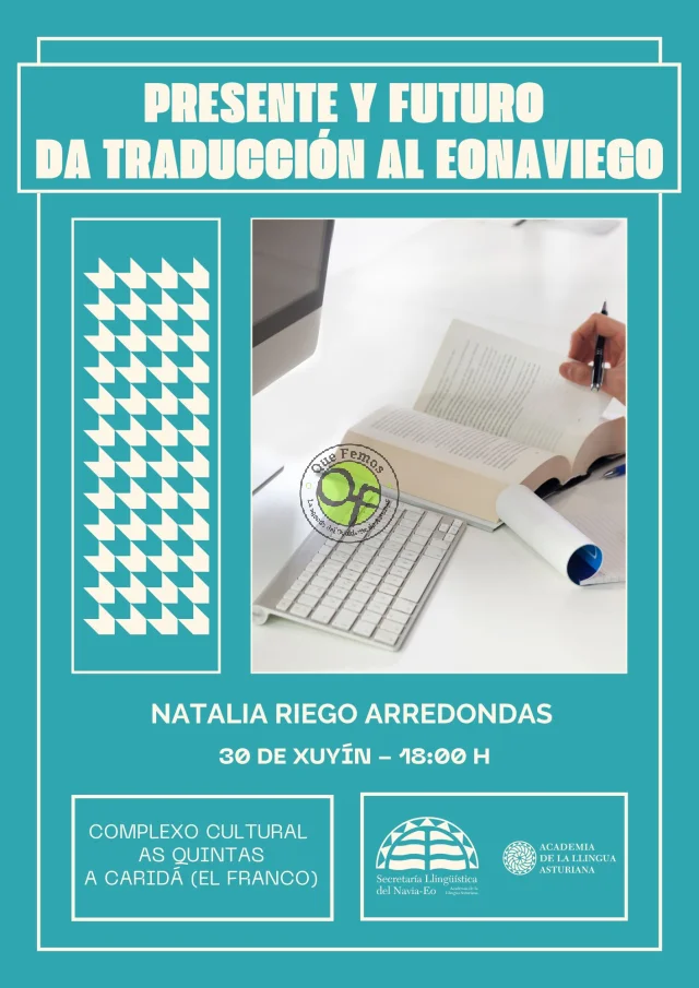 Natalia Riego Arredondas falará sobre el 