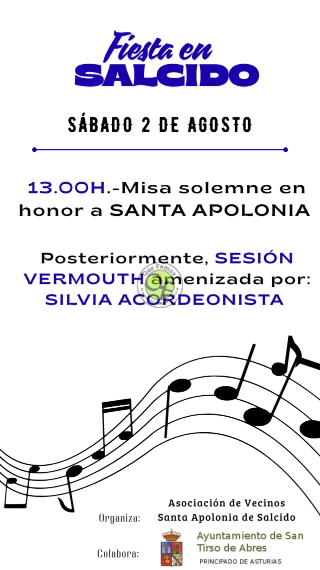 Fiesta de Santa Apolonia 2025 en Salcido