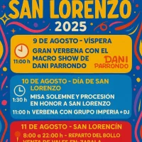 Fiestas de San Lorenzo 2025 en Almuña