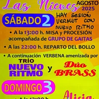 Fiestas de Las Nieves 2025 en San Feliz