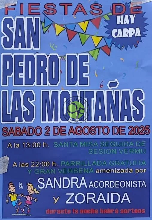 Fiesta de San Pedro de las Montañas 2025