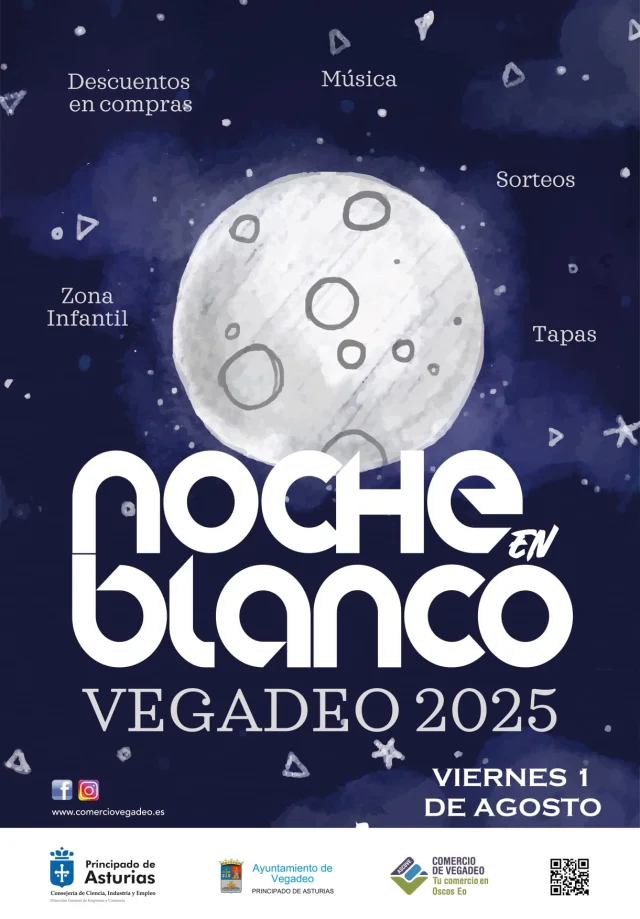 Noche en Blanco 2025 en Vegadeo