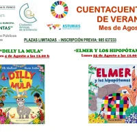 Cuentacuentos de verano en As Quintas: mes de agosto