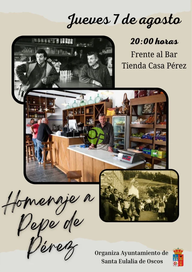 Santalla de Oscos rinde homenaje a Pepe de Pérez