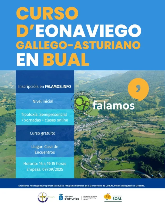 Curso de eonaviego en Boal