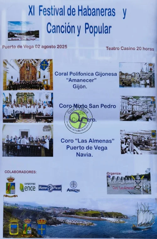 XI Festival de Habaneras y Canción Popular 2025 en Puerto de Vega