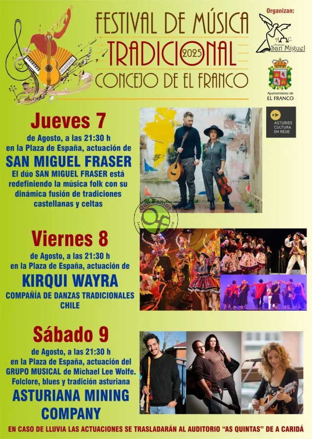 Festival de Música Tradicional Concejo de El Franco 2025