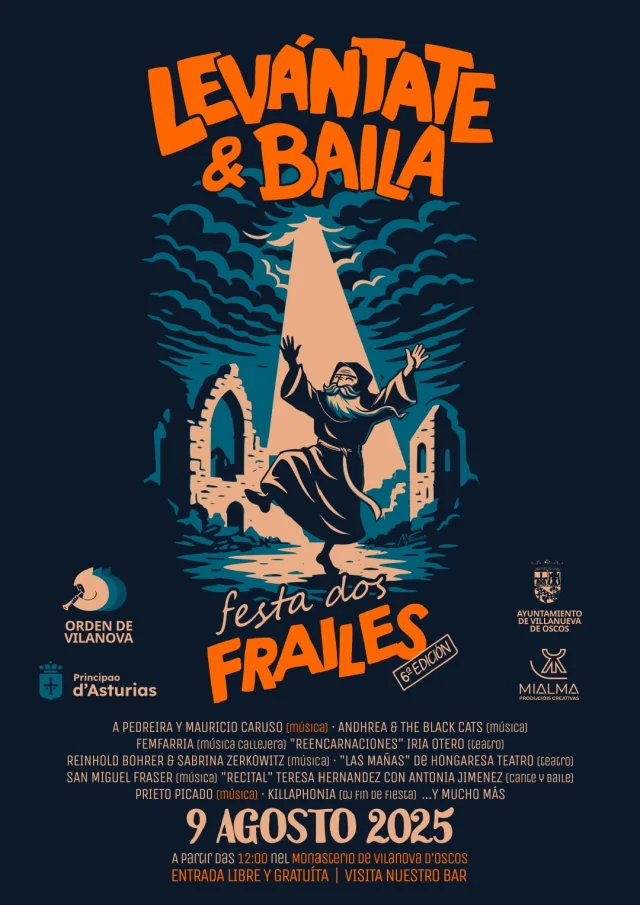 Festa dos Frailes 2025 en Villanueva de Oscos