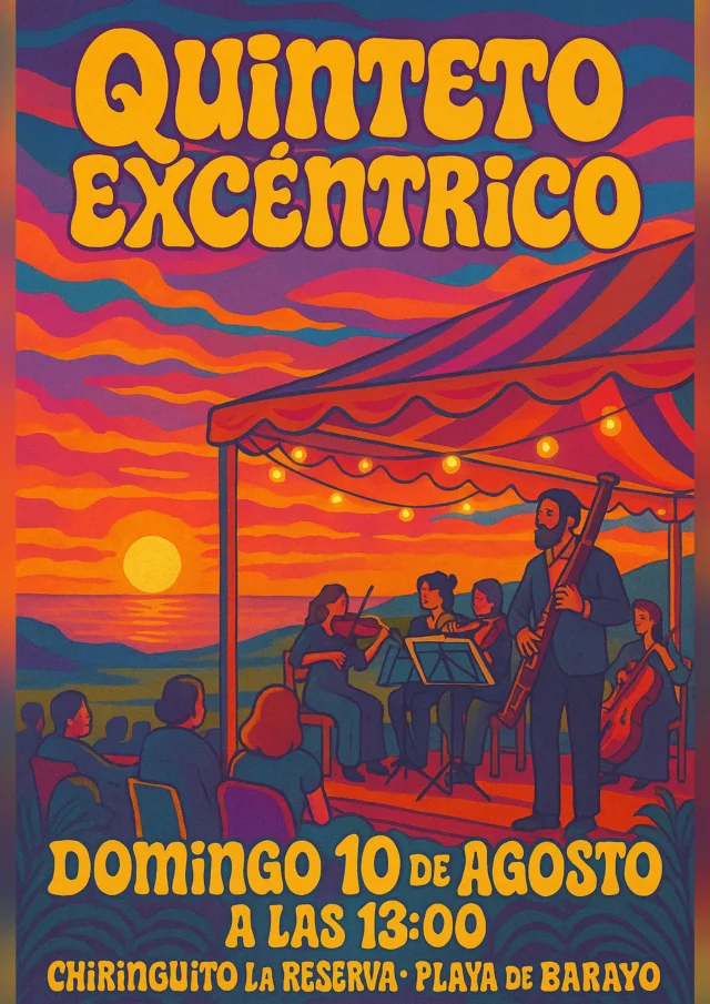 Concierto del Quinteto Excéntrico en La Reserva de Barayo
