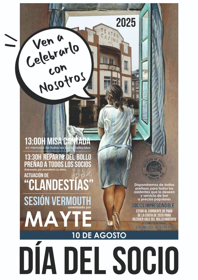 Día del Socio 2025 de la Sociedad de Amigos de Puerto de Vega