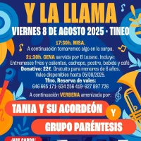 Fiestas de Santo Domingo 2025 en Los Semellones y La Llama