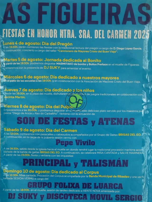 Fiestas de As Figueiras 2025