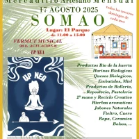 Mercadillo Artesano Mensual de Somao en agosto