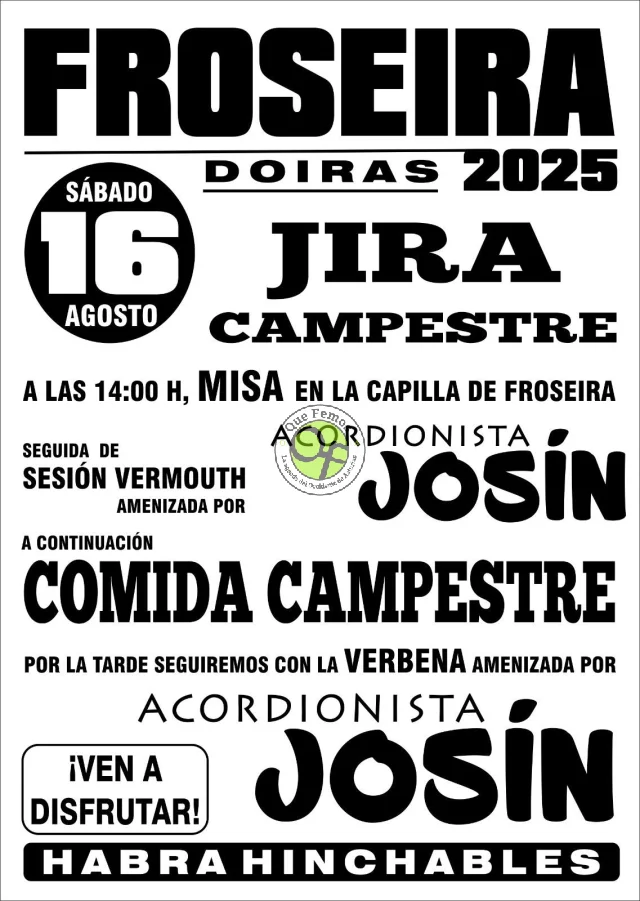 Jira de Froseira 2025