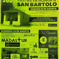 Fiestas de San Bartolo 2025 en Tablizo
