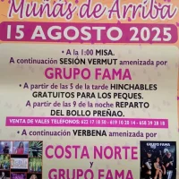 Fiesta de Nuestra Señora de Folgueras 2025 en Muñás de Arriba