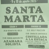 Fiestas de Santa Marta 2025 en Bárcena de Alava