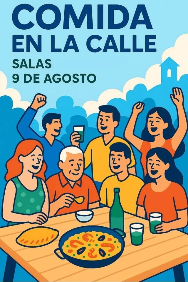 Salas vive su Comida en la Calle 2025