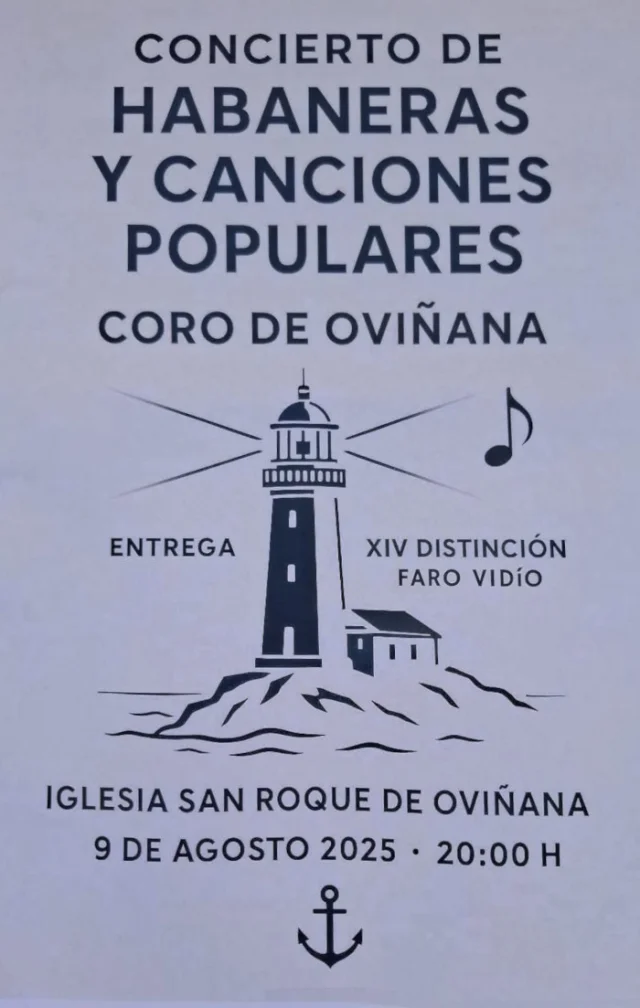 Concierto de Habaneras y Canciones Populares en Oviñana