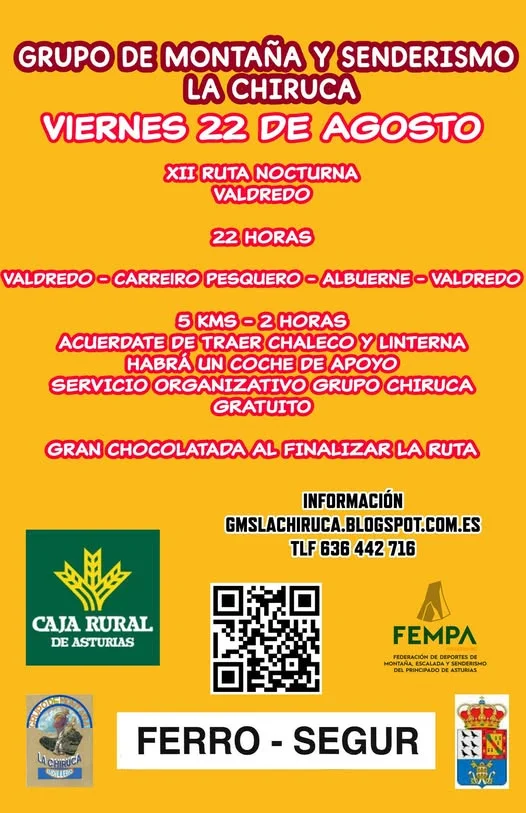 Ruta Nocturna Valdredo 2025
