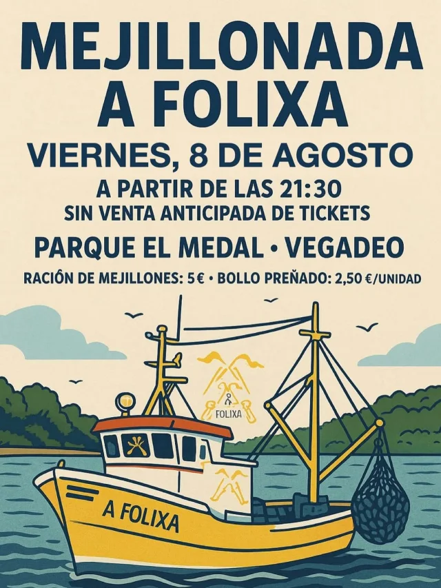 Mejillonada A Folixa en Vegadeo
