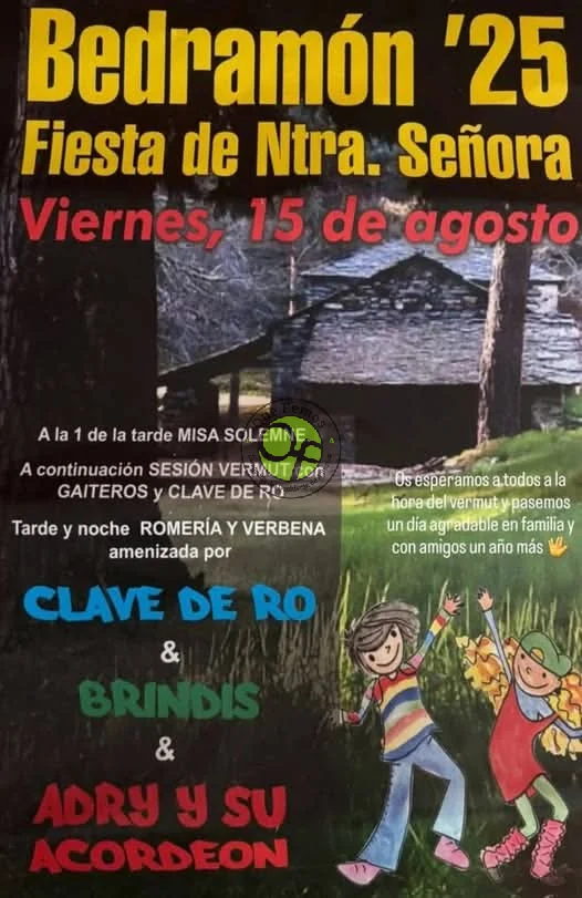 Fiesta de Nuestra Señora 2025 en Bedramón