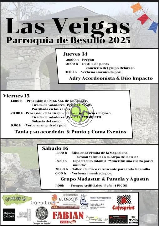 Fiestas de Las Veigas 2025