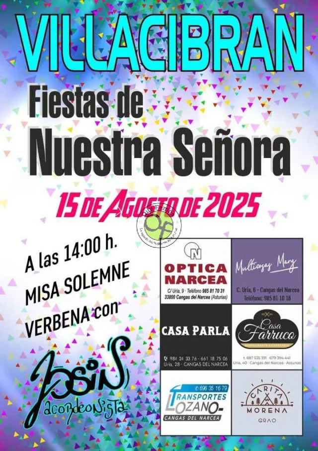 Fiestas de Nuestra Señora 2025 en Villacibrán