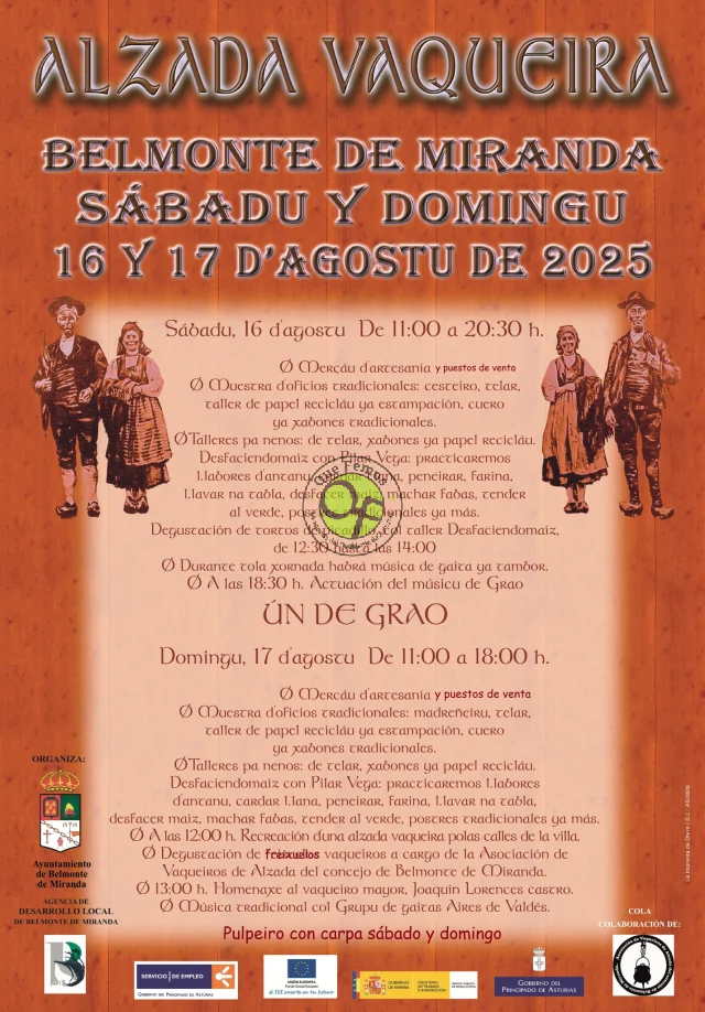 Alzada Vaqueira 2025 en Belmonte de Miranda