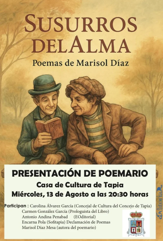 Tapia acoge la presentación del poemario 