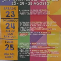 Fiestas de San Bartolo 2025 en Busto