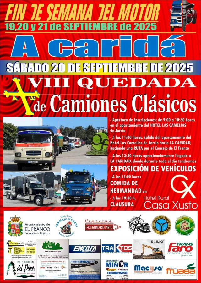 Quedada de Camiones Clásicos en A Caridá 2025