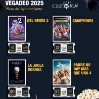 Cine de Verano en la calle en Vegadeo 2025