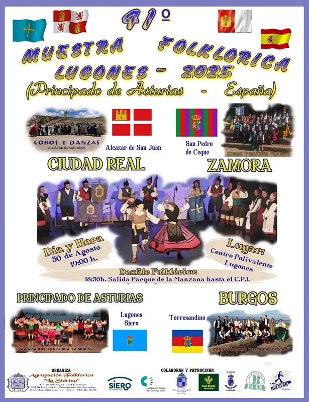 41 MUESTRA FOLKLORICA DE LUGONES