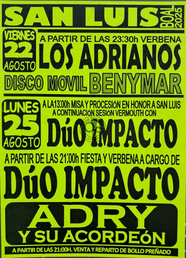 Fiestas de San Luis 2025