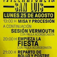 Fiestas de San Luis 2025 en Villartorey