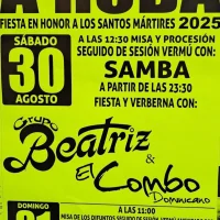 Fiesta de los Santos Mártires 2025 en A Roda