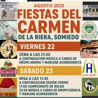 Fiestas del Carmen 2025 en La Riera